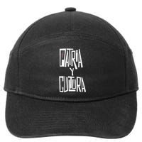 Patria Y Cultura Puerto Rico Black 7-Panel Snapback Hat