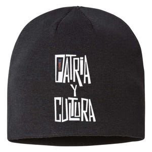 Patria Y Cultura Puerto Rico Black Sustainable Beanie