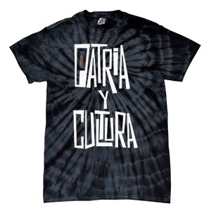 Patria Y Cultura Puerto Rico Black Tie-Dye T-Shirt