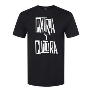 Patria Y Cultura Puerto Rico Black Softstyle® CVC T-Shirt