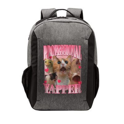 Professional Yapper Cat Funny Oddly Specific Dank Meme Vector Backpack
