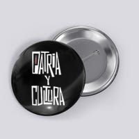 Patria Y Cultura Puerto Rico Black Button