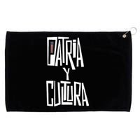 Patria Y Cultura Puerto Rico Black Grommeted Golf Towel