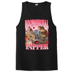 Professional Yapper Cat Funny Oddly Specific Dank Meme PosiCharge Competitor Tank