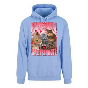 Professional Yapper Cat Funny Oddly Specific Dank Meme Unisex Surf Hoodie