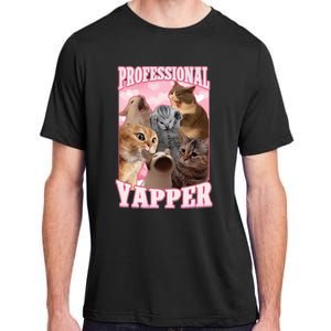 Professional Yapper Cat Meme Goofy Ahh Ironic Cat Adult ChromaSoft Performance T-Shirt