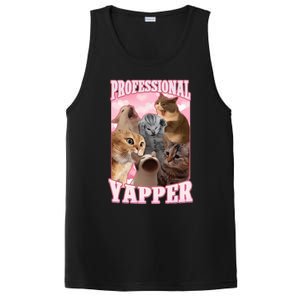 Professional Yapper Cat Meme Goofy Ahh Ironic Cat PosiCharge Competitor Tank