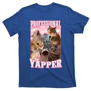 Professional Yapper Cat Meme Goofy Ahh Ironic Cat T-Shirt