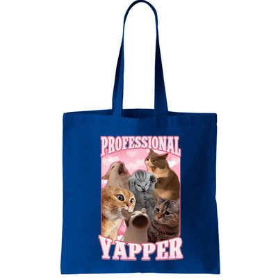 Professional Yapper Cat Meme Goofy Ahh Ironic Cat Bag