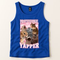Professional Yapper Cat Meme Goofy Ahh Ironic Cat Tank Top