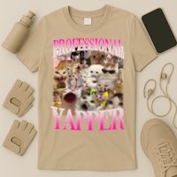 Professional Yapper Cat Funny Weird Specific Meme Lover Cat T-Shirt