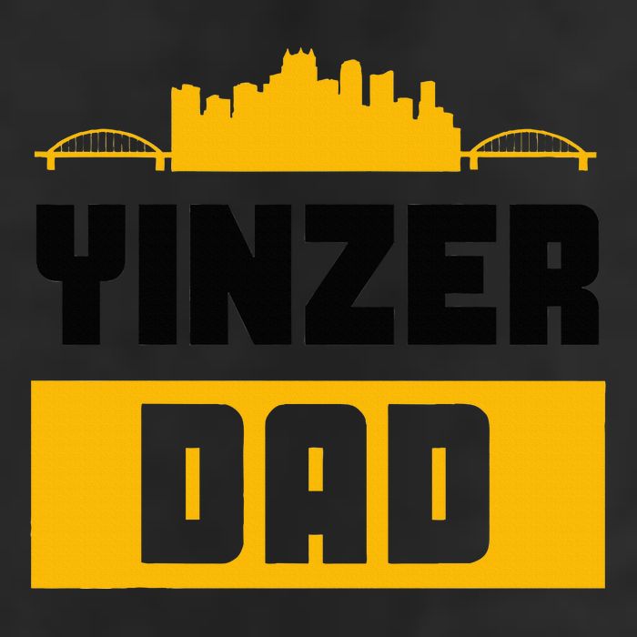 Pittsburgh Yinzer Dad Steel City 412 Home 7 Panel Mesh Trucker Snapback Hat