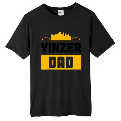 Pittsburgh Yinzer Dad Steel City 412 Home Tall Fusion ChromaSoft Performance T-Shirt