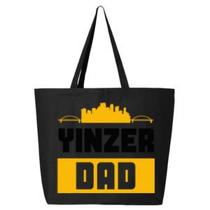 Pittsburgh Yinzer Dad Steel City 412 Home 25L Jumbo Tote