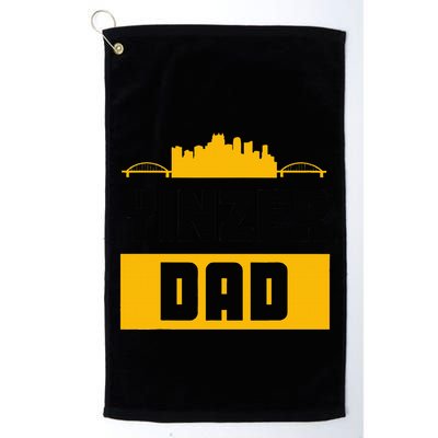Pittsburgh Yinzer Dad Steel City 412 Home Golf Towel