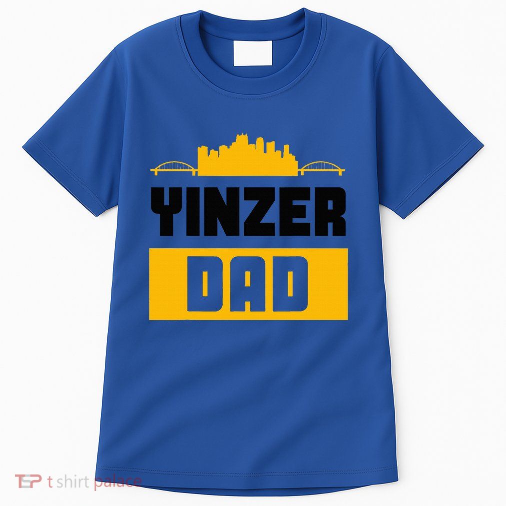 Pittsburgh Yinzer Dad Steel City 412 Home Tall T-Shirt
