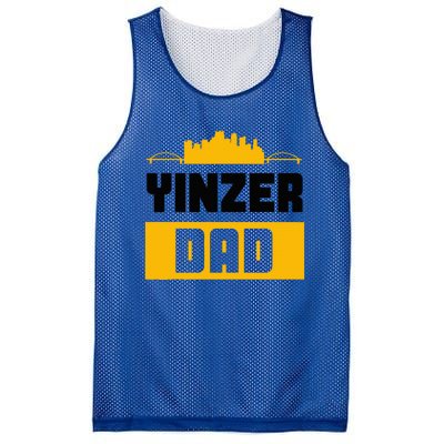 Pittsburgh Yinzer Dad Steel City 412 Home Mesh Reversible Basketball Jersey Tank