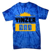 Pittsburgh Yinzer Dad Steel City 412 Home Tie-Dye T-Shirt