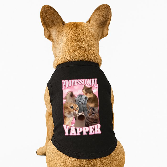 Professional Yapper Funny Cat Meme Goofy Ahh Ironic Cat Doggie Tank