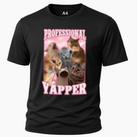 Professional Yapper Funny Cat Meme Goofy Ahh Ironic Cat Performance Shirt