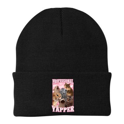 Professional Yapper Funny Cat Meme Goofy Ahh Ironic Cat Beanie