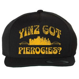 Pittsburgh Yinz Funny Yinzer Steel City 412 Pierogies Home Wool Snapback Cap