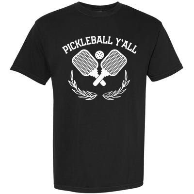 PICKLEBALL Y'ALL FUNNY Garment-Dyed Heavyweight T-Shirt