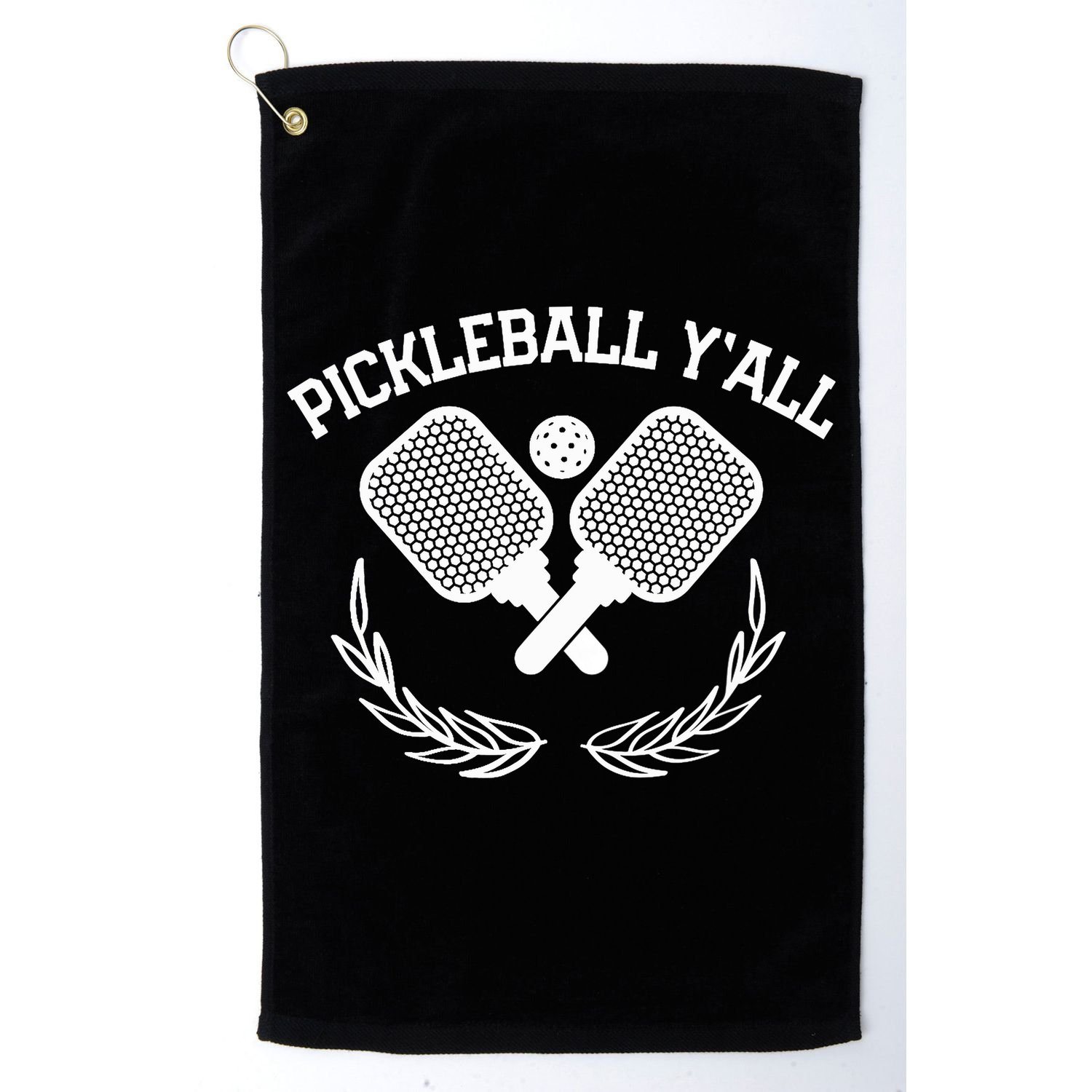 PICKLEBALL Y'ALL FUNNY Golf Towel