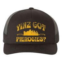 Pittsburgh Yinz Funny Yinzer Steel City 412 Pierogies Home Yupoong Adult 5-Panel Trucker Hat