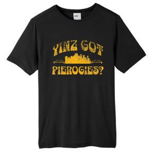 Pittsburgh Yinz Funny Yinzer Steel City 412 Pierogies Home Tall Fusion ChromaSoft Performance T-Shirt