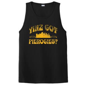 Pittsburgh Yinz Funny Yinzer Steel City 412 Pierogies Home PosiCharge Competitor Tank