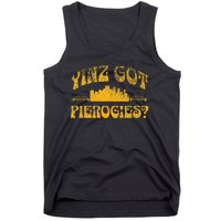 Pittsburgh Yinz Funny Yinzer Steel City 412 Pierogies Home Tank Top