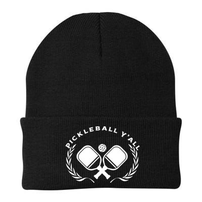 PICKLEBALL Y'ALL Funny Paddle Ball Pickle Meme Beanie