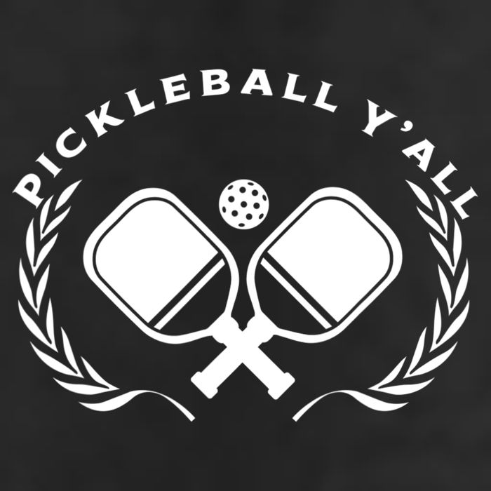 PICKLEBALL Y'ALL Funny Paddle Ball Pickle Meme Golf Towel