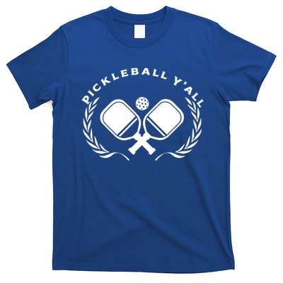 PICKLEBALL Y'ALL Funny Paddle Ball Pickle Meme T-Shirt