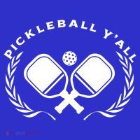 PICKLEBALL Y'ALL Funny Paddle Ball Pickle Meme Womens T-Shirt