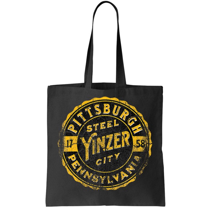 Pittsburgh Yinz Funny Yinzer Steel City 412 Pennsylvania Tote Bag