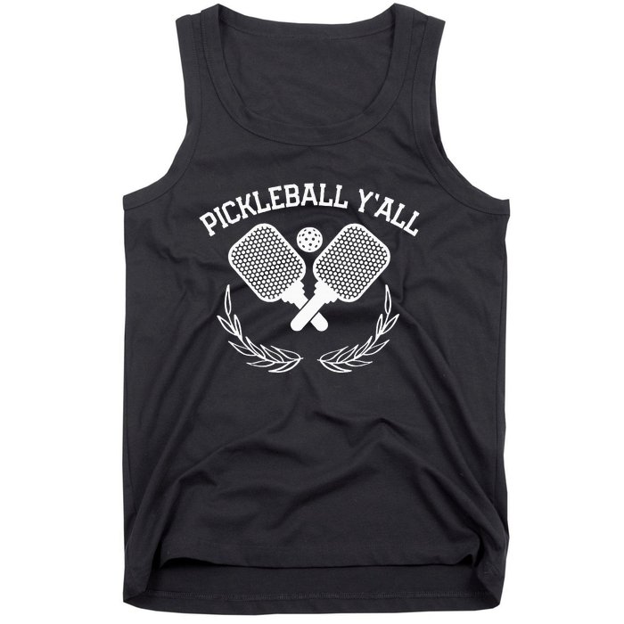 Pickleball YAll Funny Tank Top