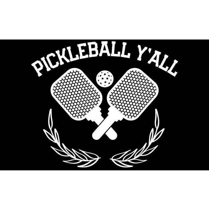 PICKLEBALL Y'ALL FUNNY Bumper Sticker