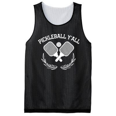 PICKLEBALL Y'ALL FUNNY Mesh Reversible Basketball Jersey Tank