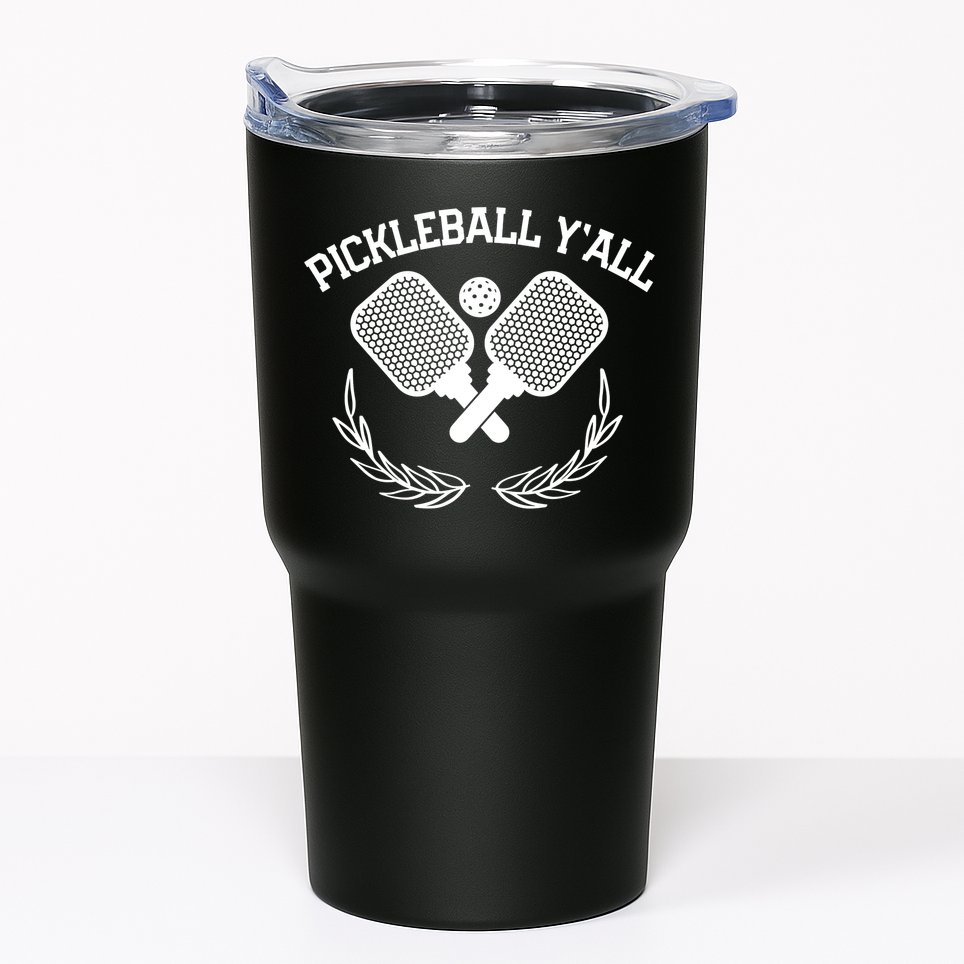 PICKLEBALL Y'ALL FUNNY Tumbler