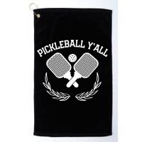PICKLEBALL Y'ALL FUNNY Golf Towel