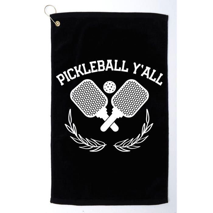 PICKLEBALL Y'ALL FUNNY Golf Towel