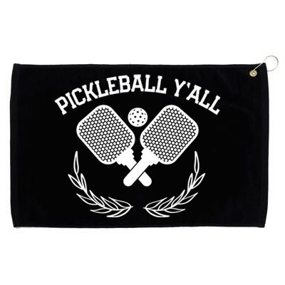 PICKLEBALL Y'ALL FUNNY Grommeted Golf Towel