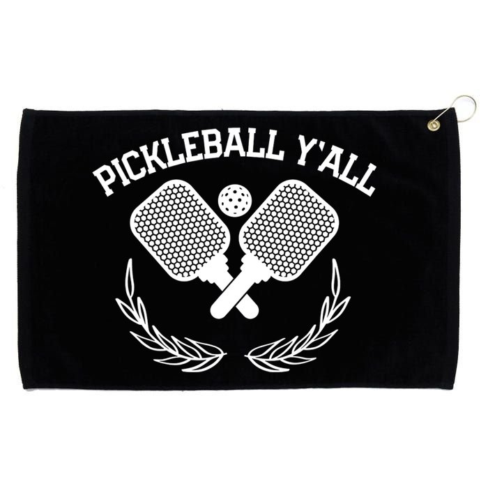 PICKLEBALL Y'ALL FUNNY Grommeted Golf Towel