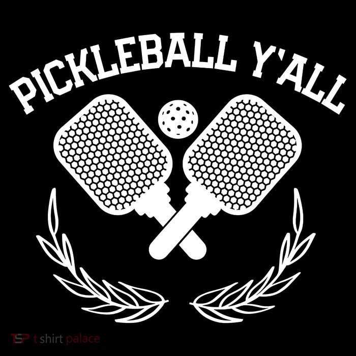 PICKLEBALL Y'ALL FUNNY Short Acrylic Beanie