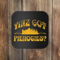 Pittsburgh Yinz Funny Yinzer Sl City 412 Pierogies Home Coaster