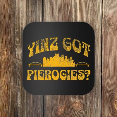 Pittsburgh Yinz Funny Yinzer Sl City 412 Pierogies Home Coaster