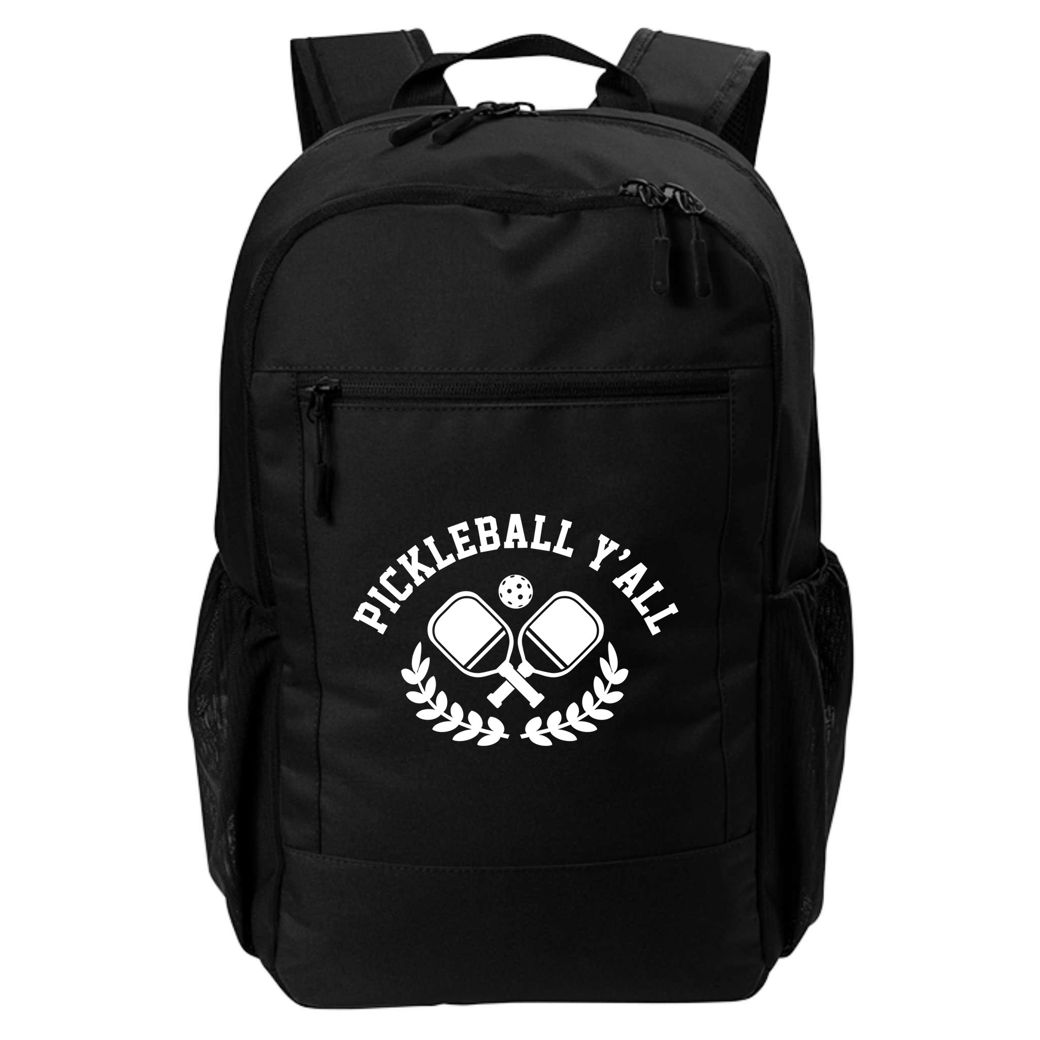 Pickleball Y'all Funny Backpack