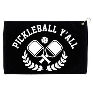 Pickleball Y'all Funny Grommeted Golf Towel